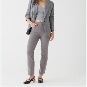 J.Crew Slim-Straight Corduroy Pant Grey 25